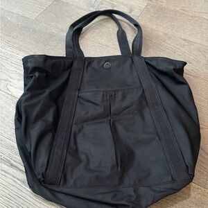 Black Lululemon Tote Bag